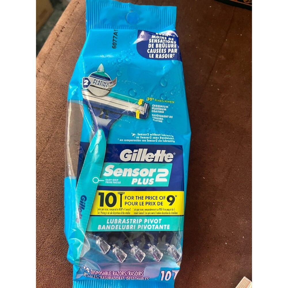 Gillette Sensor Plus 2 10 Pack Disposable